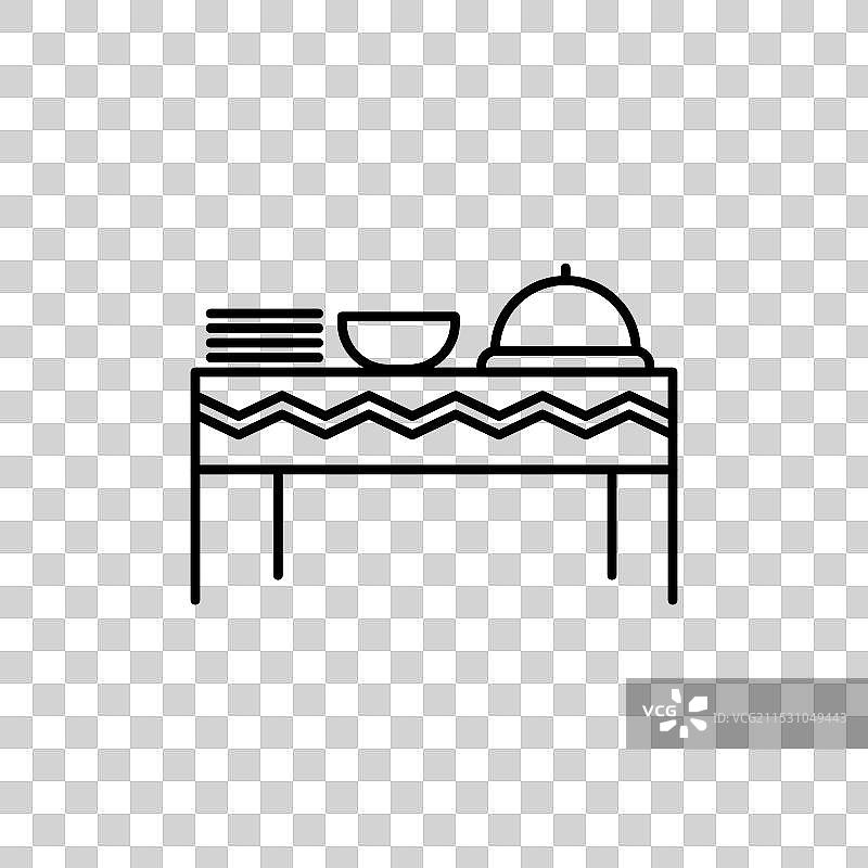 自助餐图标图片素材