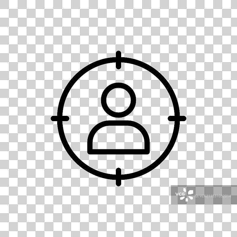 目标市场图标图片素材