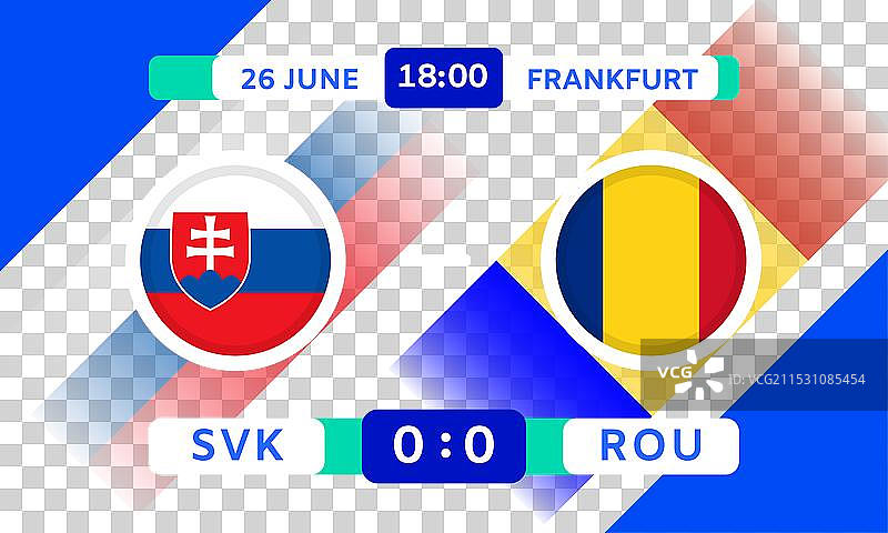 罗马尼亚与斯洛伐克比赛设计元素旗帜图片素材