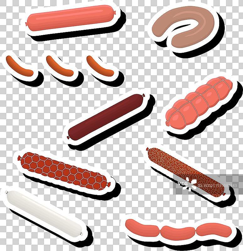 主题：各种类型的熟食大集合图片素材