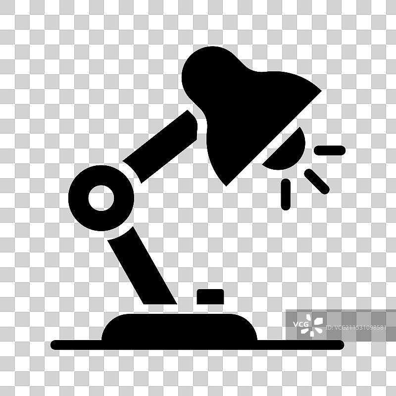 精心设计的可定制台灯图标图片素材