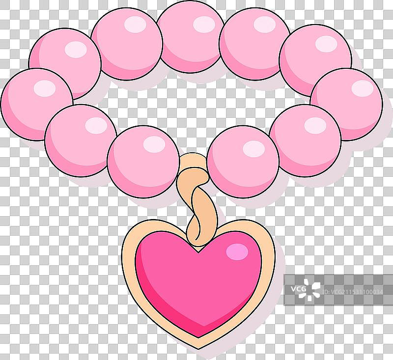 芭比风格手链配饰时尚玩偶热潮图片素材