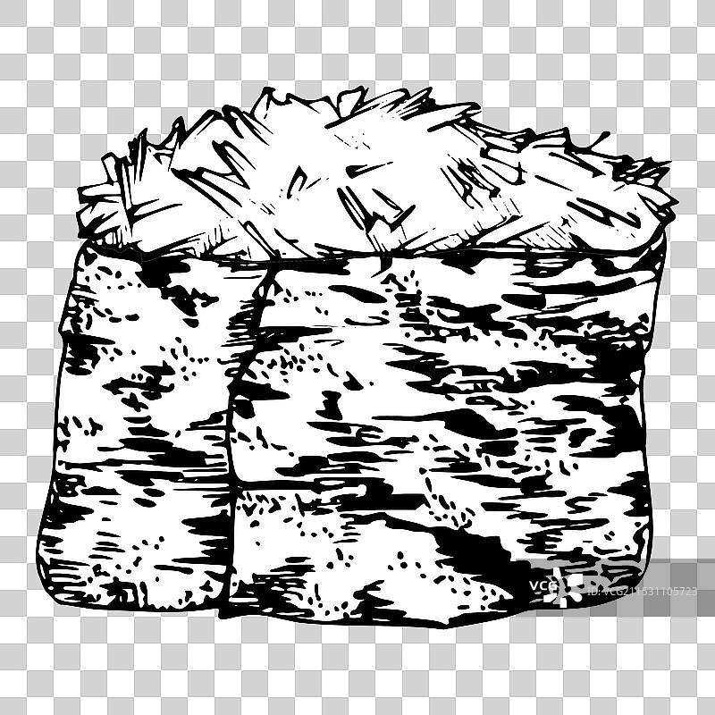 传统日本料理军舰寿司海苔图片素材