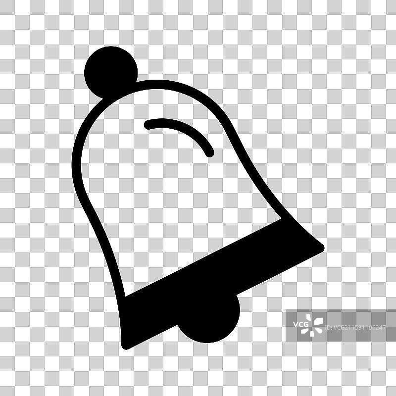 获取这个优质的学校铃铛图标图片素材