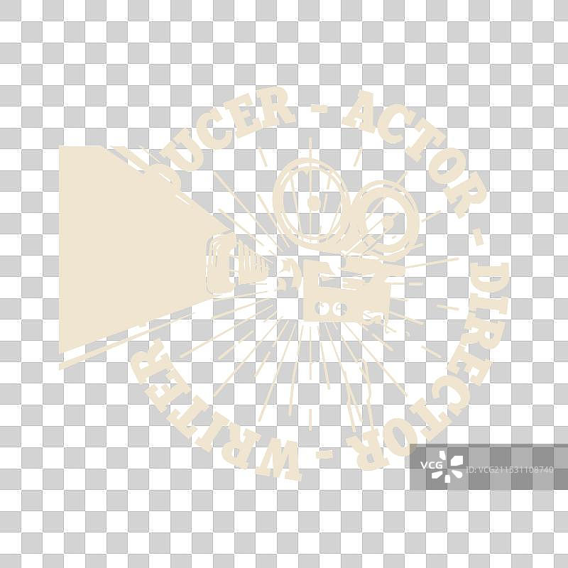 有趣的复古老式剧院T恤设计图片素材