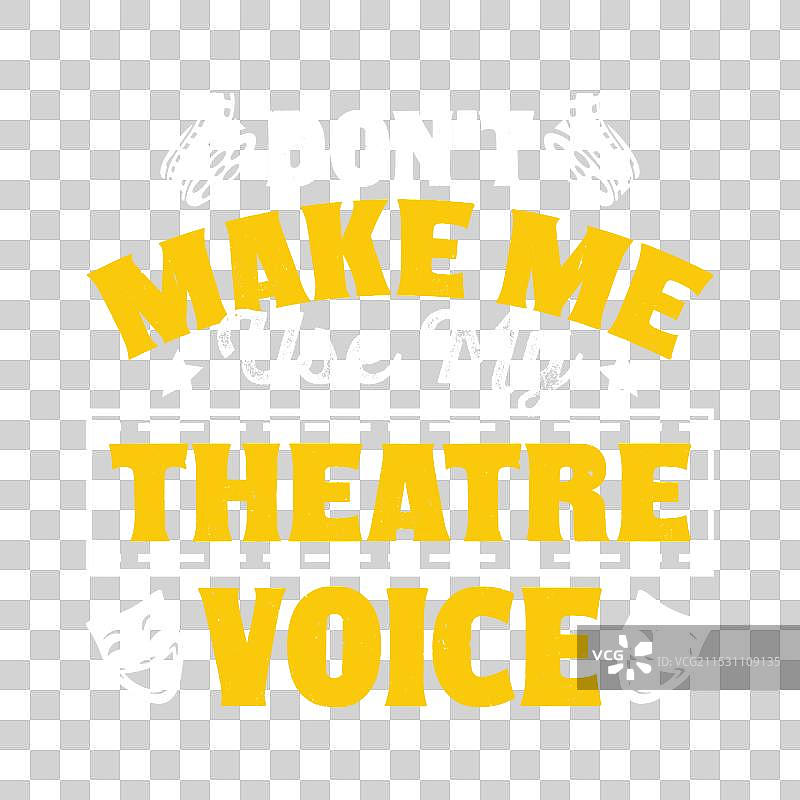 有趣的复古怀旧剧院T恤设计图片素材