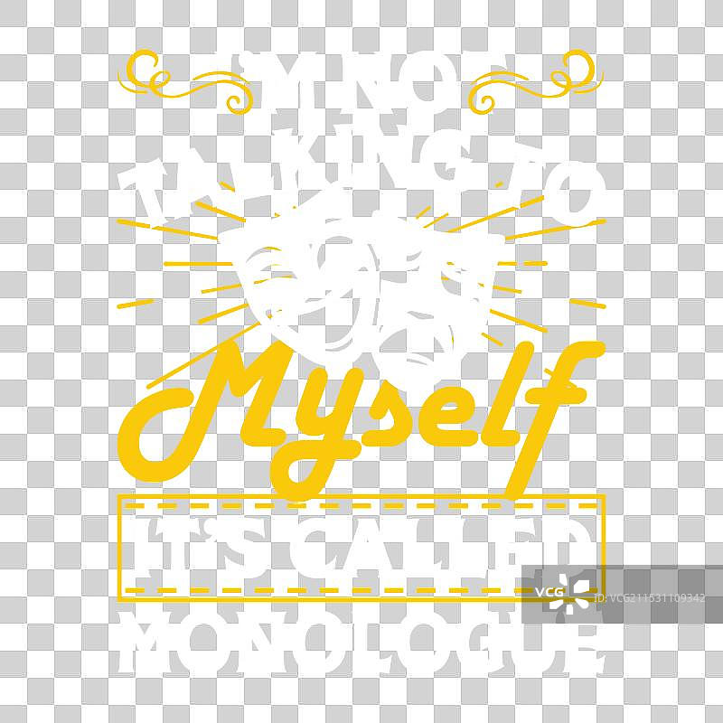 有趣的复古老式剧院T恤设计图片素材