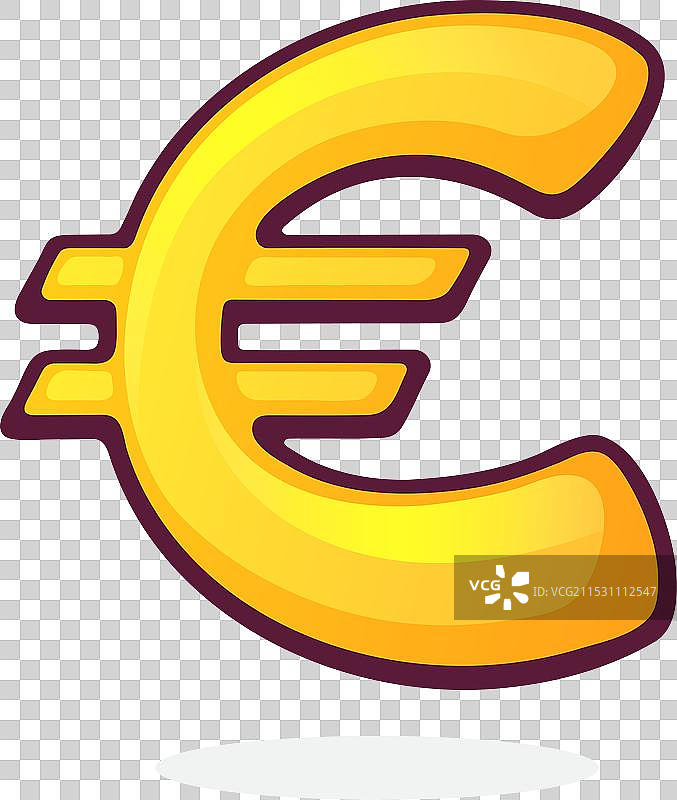 金色欧元符号 欧洲联盟货币符号图片素材