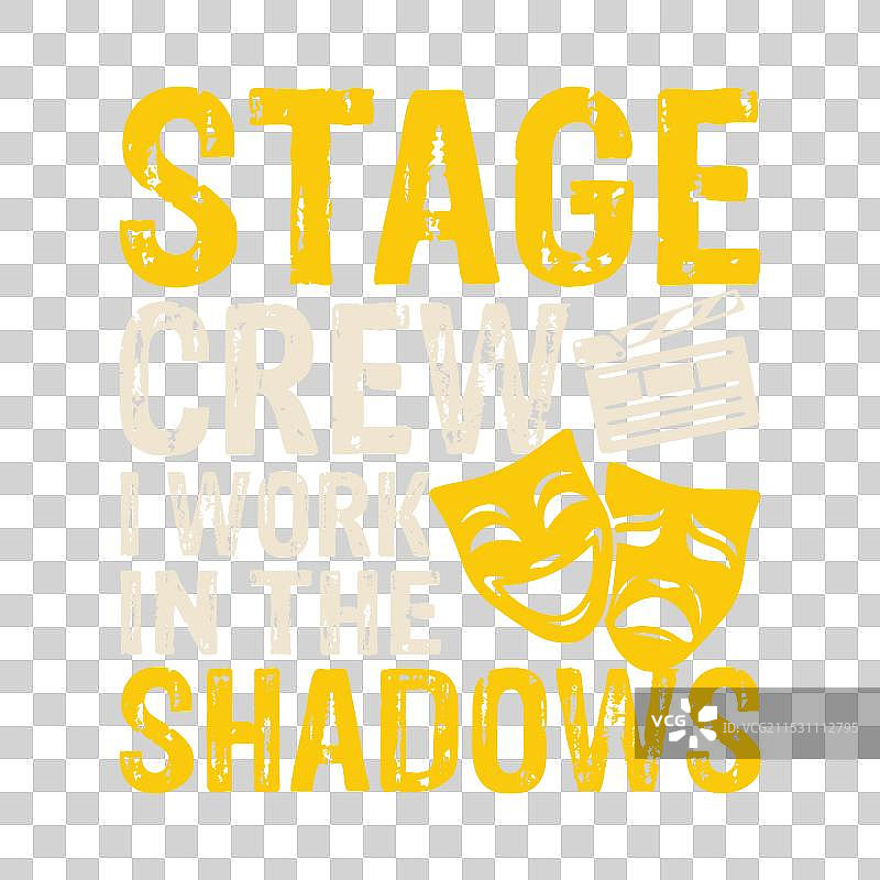 有趣的复古老式剧院T恤设计图片素材