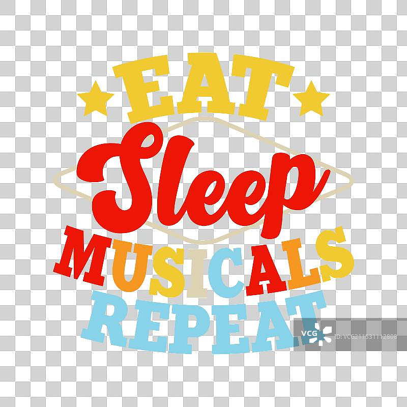 有趣的复古老式剧院T恤设计图片素材