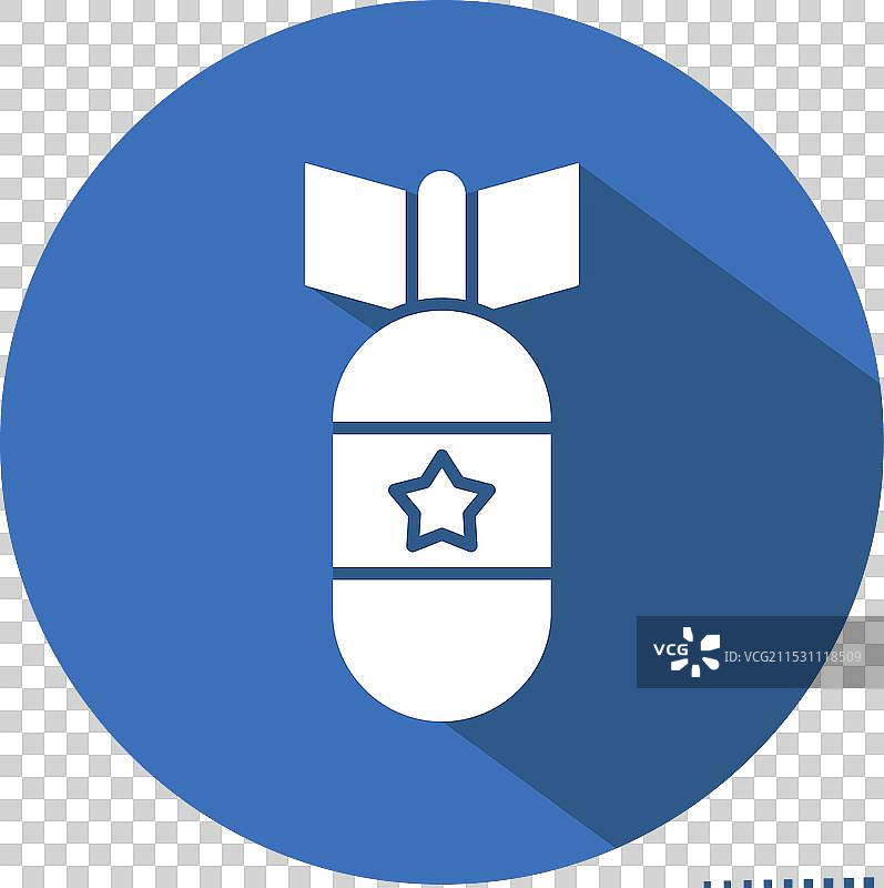 与武器相关的原子弹图标符号图片素材