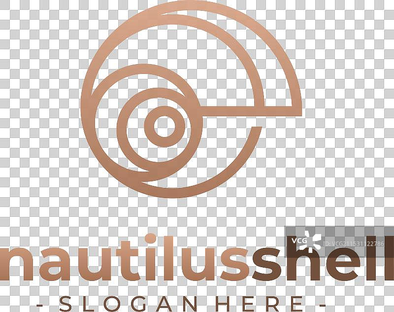 鹦鹉螺标志海螺概念设计模板图片素材