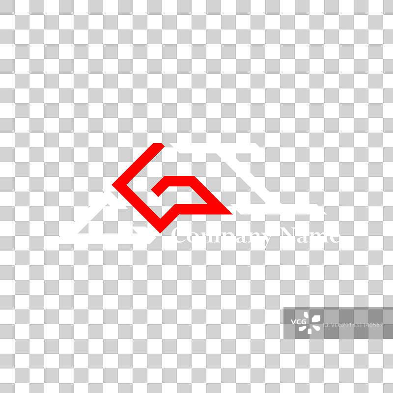 CGI标志设计，简单现代的CGI标志图片素材