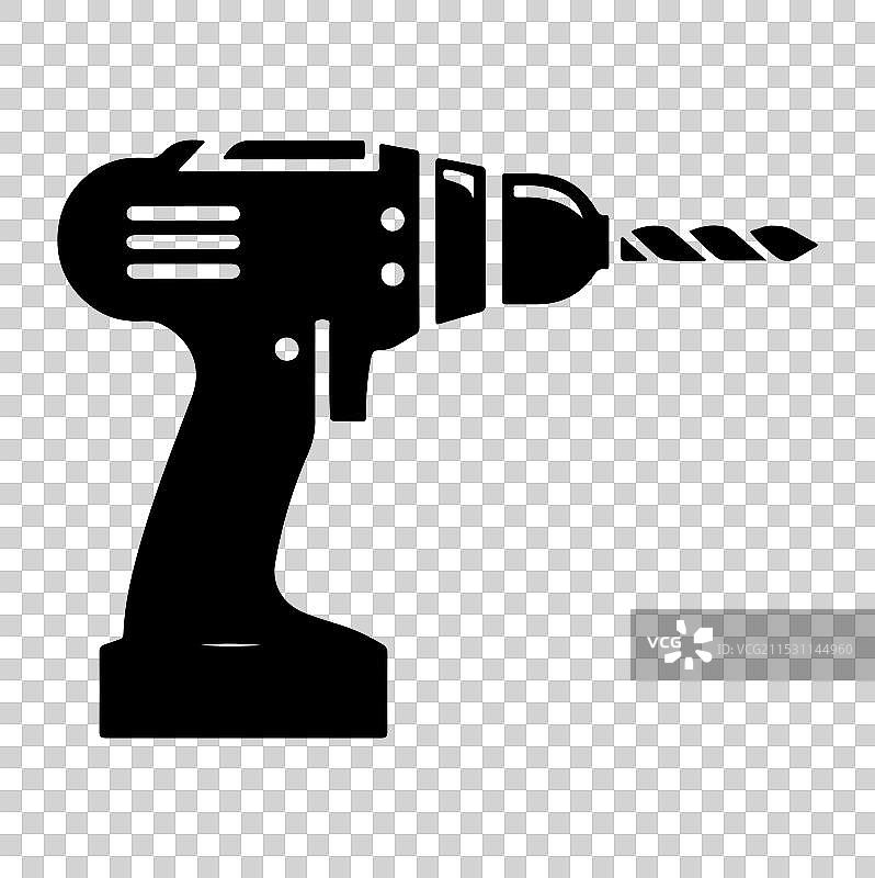 钻头轮廓图绘制图片素材