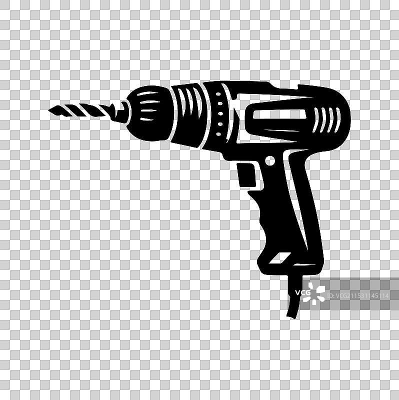 钻头轮廓图绘制图片素材