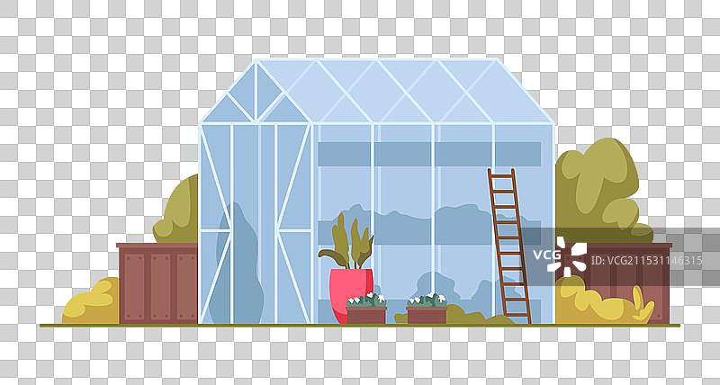 植物温室园艺图片素材