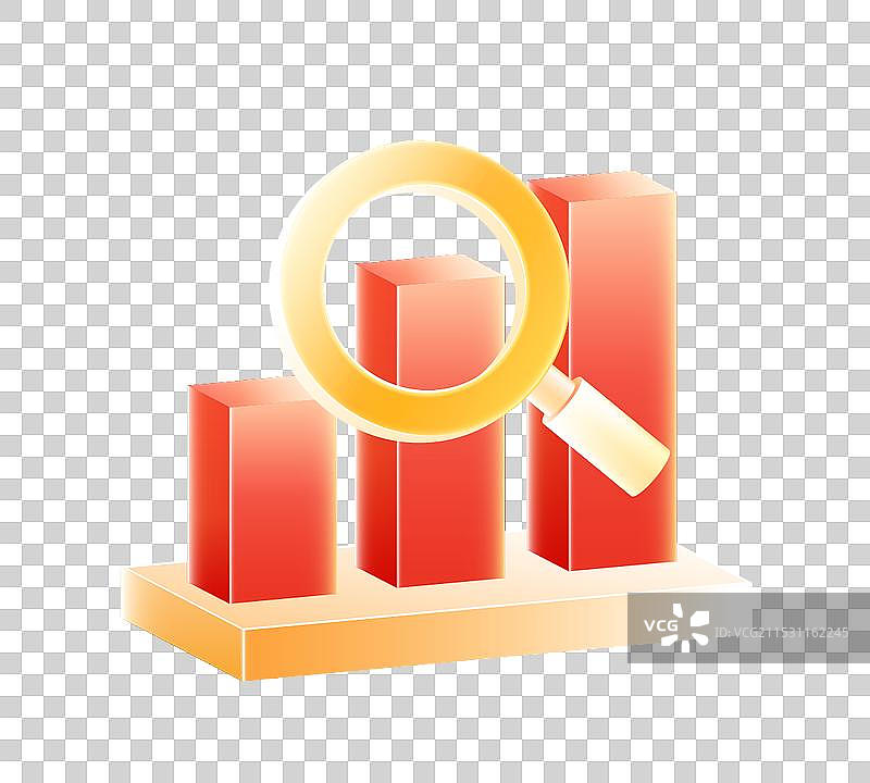 金融商务柱状图图标图片素材