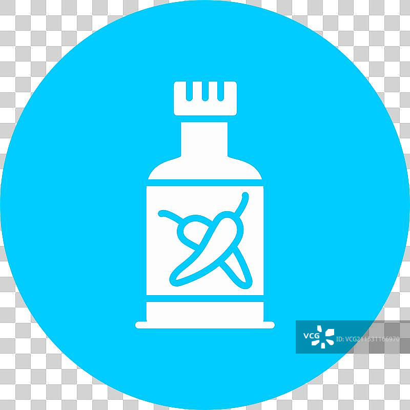 辣椒酱图标圆形图案图片素材