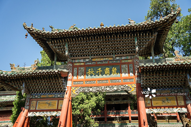 山西运城解州关帝庙图片素材