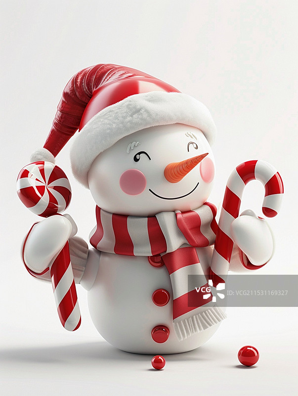 圣诞雪人图片素材