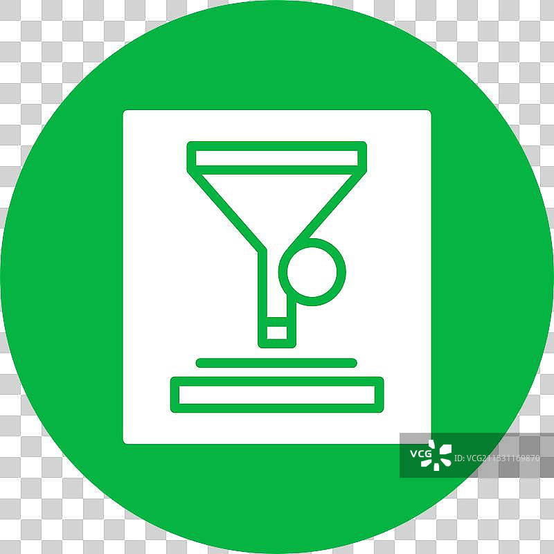 过滤器图标圆形图片素材