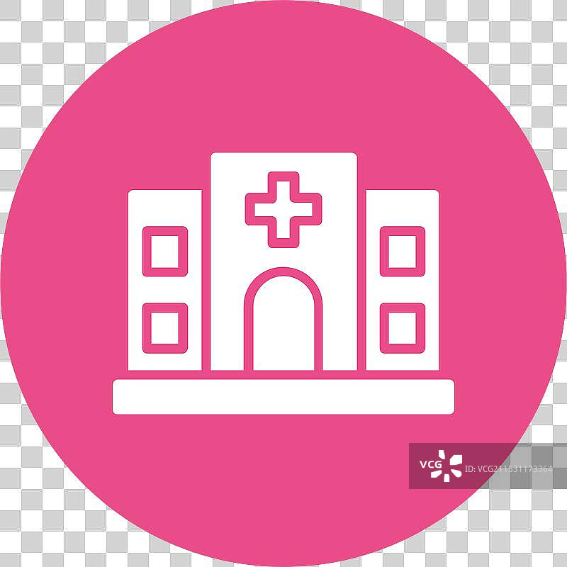 诊所图标圆形设计图片素材