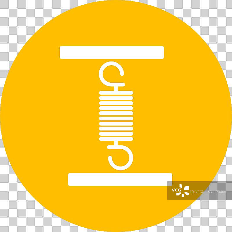 春季图案圆形图标图片素材