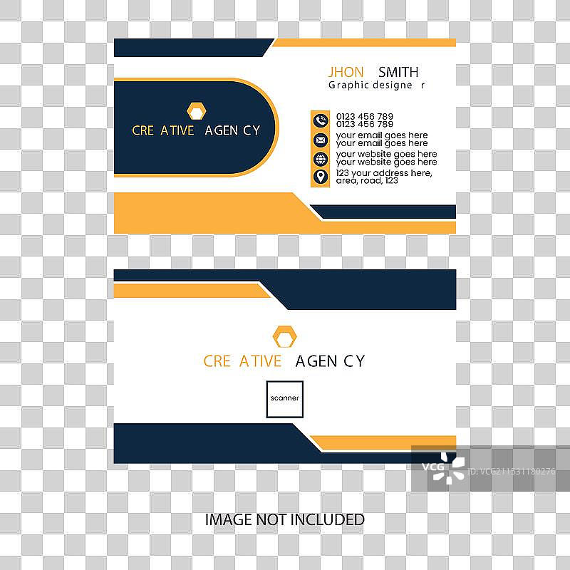 高品质公司名片设计图片素材