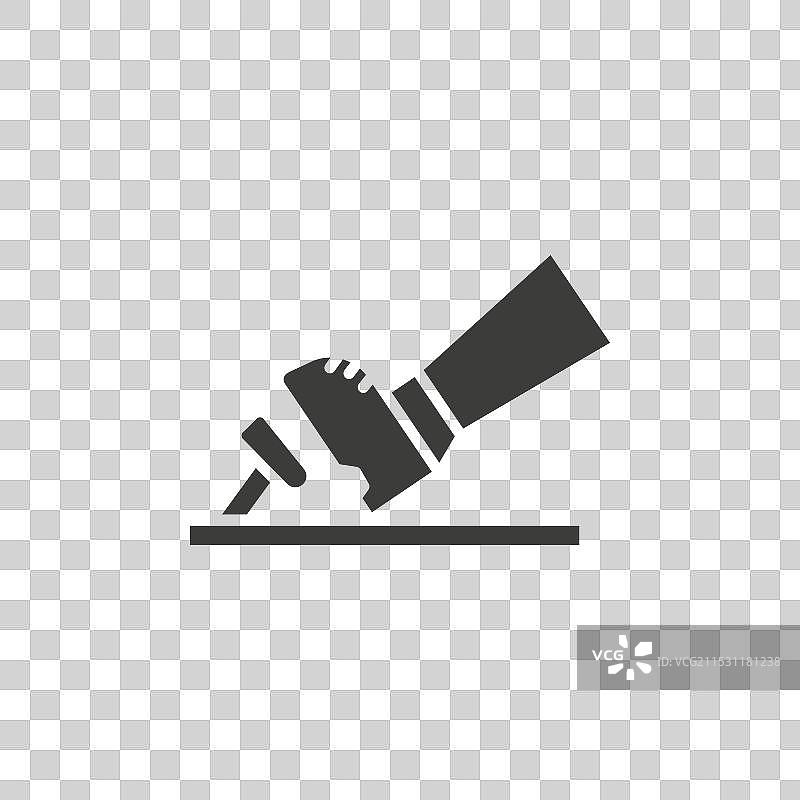 汽车踏板线条图标，背景为白色图片素材