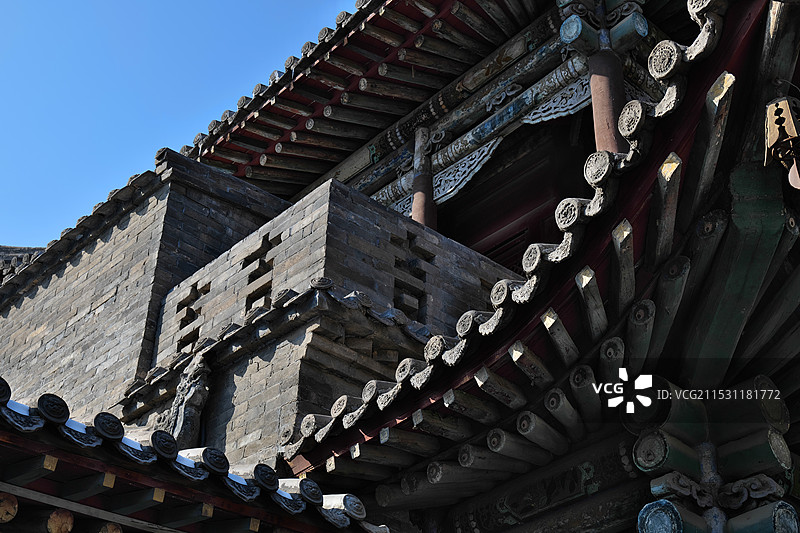 山西大同华严寺图片素材