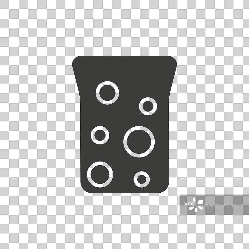 硬水线图标，背景为白色图片素材