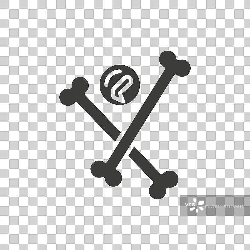 多发性骨髓瘤线条图标，背景为白色图片素材