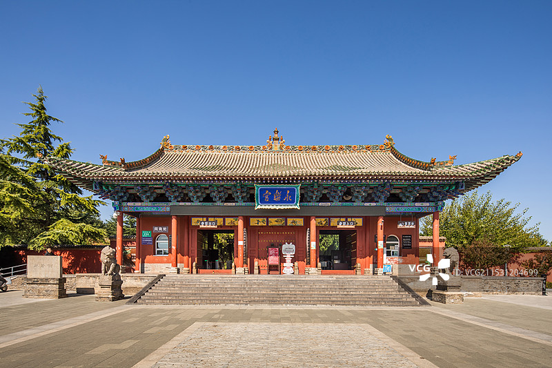 山西省运城市芮城县永乐宫图片素材
