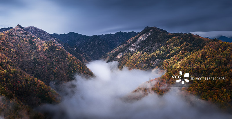 云海秘道图片素材