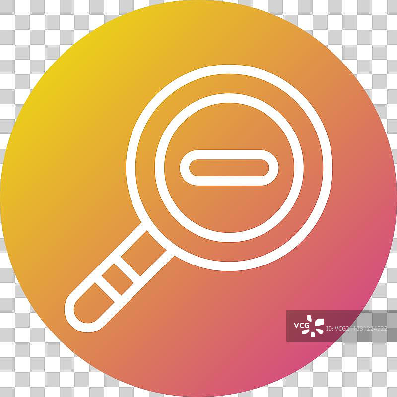 缩小图标设计图片素材