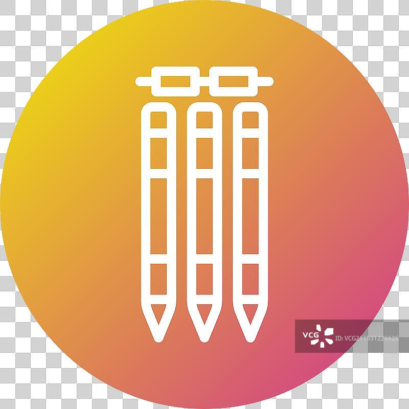 门柱图标设计图片素材