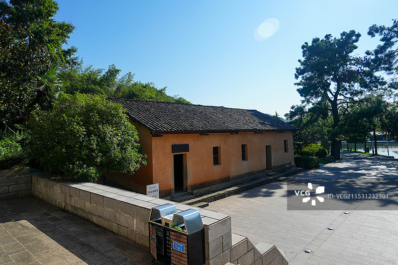 黄冈红安县李先念故居纪念园图片素材