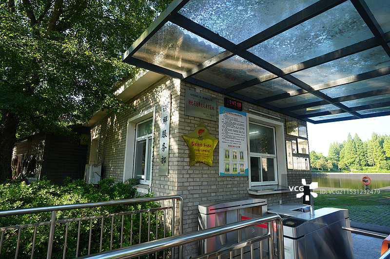 黄冈红安县李先念故居纪念园图片素材