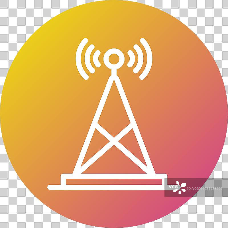 天线图标设计图片素材