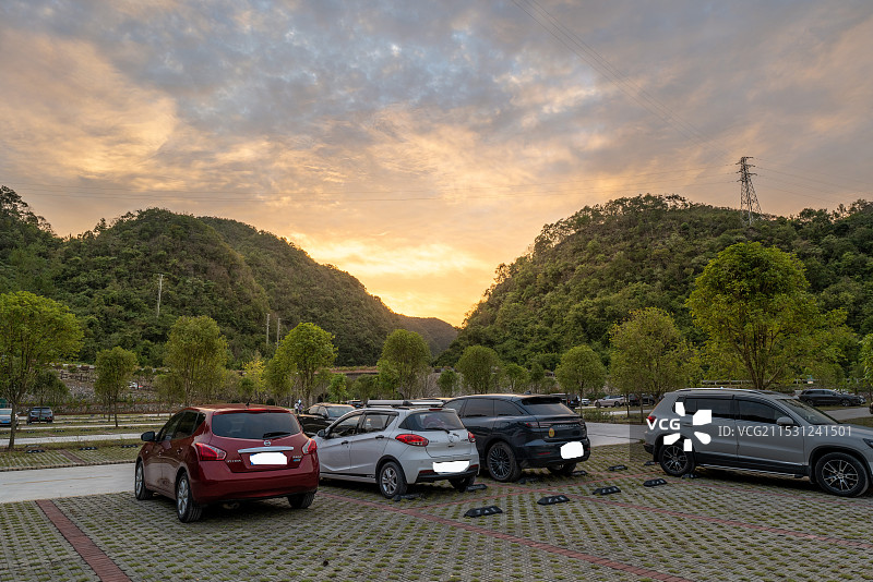 河池南丹县歌娅思谷·中国白裤瑶生态民俗风情园景区图片素材