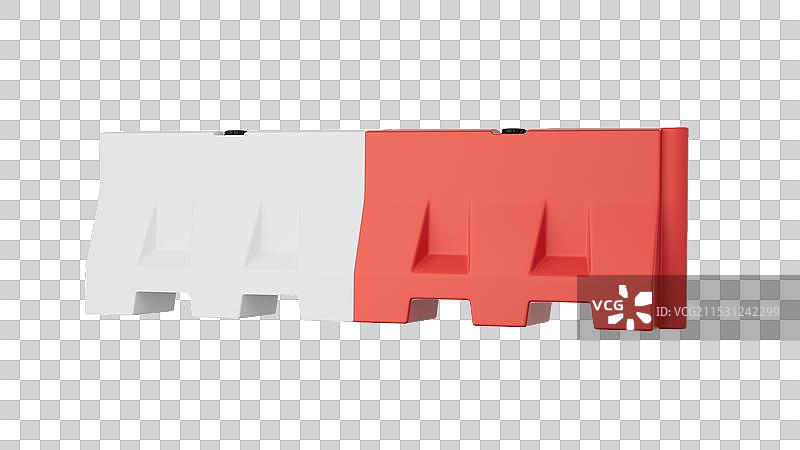 塑胶路障图片素材