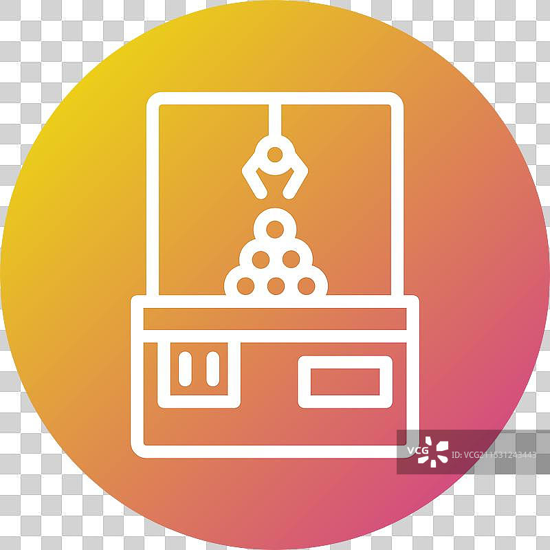 抓娃娃机图标设计图片素材