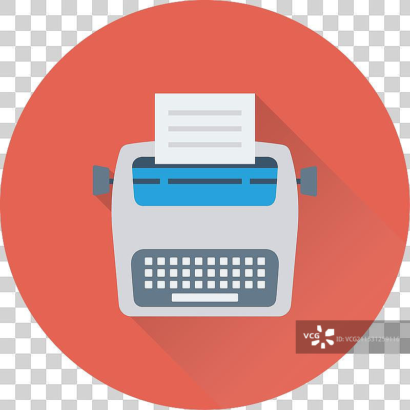 打字机图标图片素材