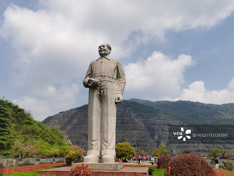 黄石市黄石国家矿山公园图片素材