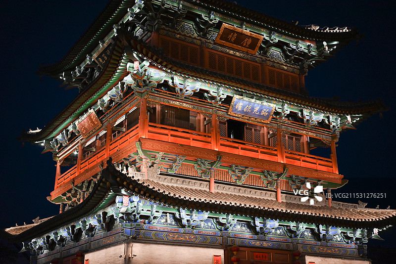 山西大同鼓楼图片素材