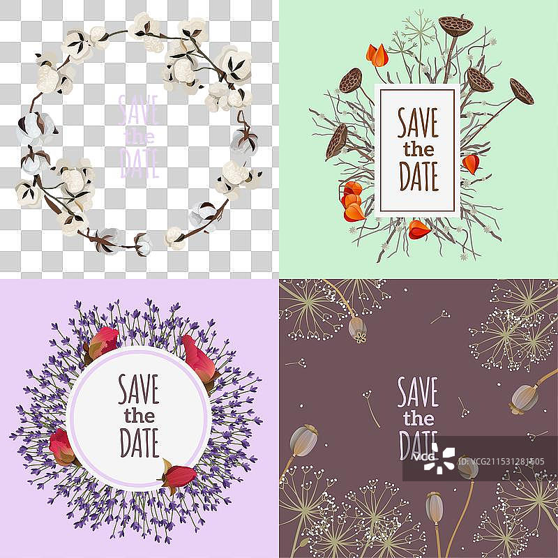 保存日期 2x2 设计概念图片素材