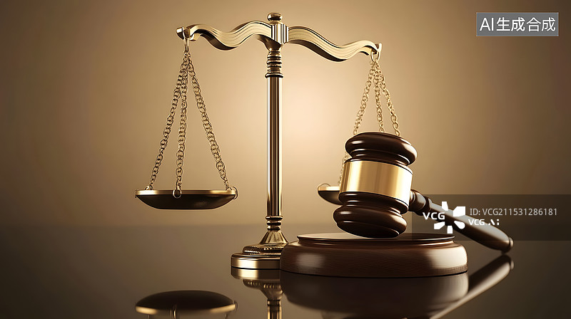 【AI数字艺术】公平公正概念背景图片素材
