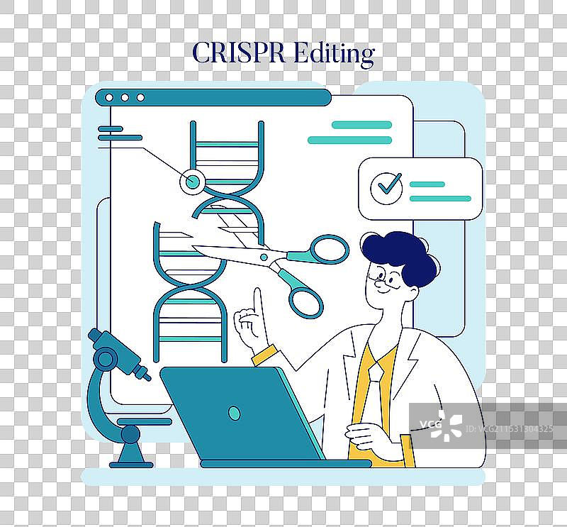 生物技术平面图图片素材