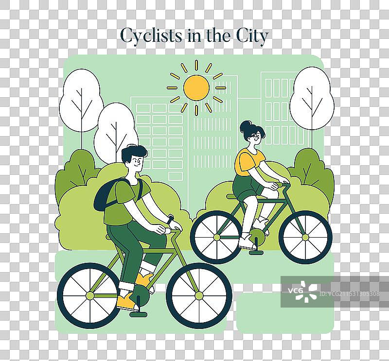 无车日平面设计图片素材