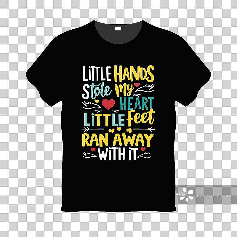 排版T恤设计图片素材